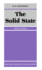 The Solid State: an Introduction to the Physics of Crystals for Students of Physics, Materials Science, and Engineering (Oxford Physics Series, 9)