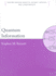 Quantum Information (Oxford Master Series in Physics)