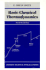 Basic Chemical Thermodynamics (Oxford Chemistry)