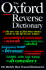 The Oxford Reverse Dictionary