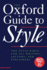 The Oxford Guide to Style (Language Reference)