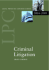 Criminal Litigation (Legal Practice Course Guides)