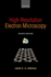 High-Resolution Electron Microscopy 4/E 2013 (H)