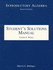 Student's Solutions Manual for Elementary and Intermediate Algebra Concepts and Applications, a Combined Approach, 3rd Edition