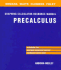 Precalculus: Functions and Graphs Graphing Calculation Resource Manual
