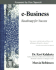 E-Business: Roadmap for Success (Addison-Wesley Information Technology Series)