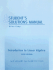 Student Solutions Manual for Introduction to Linear Algebra