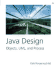 Java Design: Objects, Uml, and Process