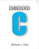 Embedded C [With Cdrom]
