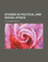 Studies in Political and Social Ethics