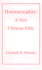 Homosexuality: a New Christian Ethic