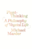 Plant-Thinking: a Philosophy of Vegetal Life