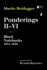 Ponderings II-VI: Black Notebooks 1931-1938 (Studies in Continental Thought)
