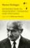 Introduction to Philosophy--Thinking and Poetizing