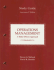 Study Guide for Use With Operations Management: a Value Driven Approach
