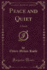 Peace and Quiet: a Novel (Classic Reprint)