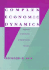 Studies in Dynamical Economic Science: Complex Economic Dynamics: an Introduction to Macroeconomic Dynamics (Volume 2)