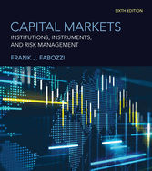 Capital Markets, Sixth Edition