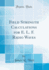 Field Strength Calculations for E. L. F. Radio Waves (Classic Reprint)