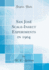 San Jos� Scale-Insect Experiments in 1904 (Classic Reprint)
