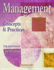 Management Concepts and Practices