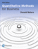 Quantitative Methods for Business