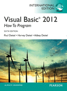 Visual Basic 2012 How to Program (International Edition)