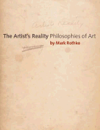 The Artist S Reality: Philosophies of Art