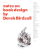 Notes on Book Design
