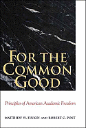 For the Common Good