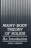Many-Body Theory of Solids: an Introduction