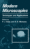 Modern Microscopies: Techniques and Applications