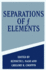 Separations of F Elements