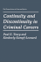 Continuity and Discontinuity in Criminal Careers (the Plenum Series in Crime and Justice)