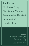The Role of Neutrinos, Strings, Gravity, and Variable Cosmological Constant in Elementary Particle Physics