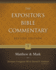 Matthew and Mark (9) (the Expositor's Bible Commentary)
