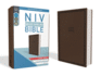 Niv, Value Thinline Bible, Large Print, Leathersoft, Brown, Comfort Print