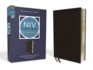 Niv Study Bible, Fully Revised Edition (Study Deeply. Believe Wholeheartedly. ), Bonded Leather, Black, Red Letter, Comfort Print