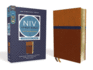 Niv Study Bible, Fully Revised Edition (Study Deeply. Believe Wholeheartedly. ), Personal Size, Leathersoft, Brown/Blue, Red Letter, Comfort Print
