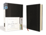 Niv, Journal the Word Bible (Perfect for Note-Taking), Hardcover, Black, Red Letter, Comfort Print: Reflect, Take Notes, Or Create Art Next to Your Favorite Verses