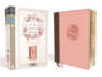 Niv, Journal the Word Bible for Women, Leathersoft, Brown/Pink, Red Letter, Comfort Print: 500+ Prompts to Encourage Journaling and Reflection