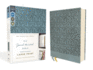 Niv, Journal the Word Bible (Perfect for Note-Taking), Large Print, Leathersoft, Teal, Red Letter, Comfort Print: Reflect, Take Notes, Or Create Art Next to Your Favorite Verses