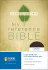 Niv Reference Bible, Personal Size (Burgundy Bonded Leather)