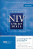 New International Version Study Bible Burgundy Top Grain Leather