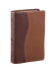 Compact Reference Bible: New International Version, Burgundy/Tan Italian Leather Duo Tone