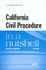 California Civil Procedure in a Nutshell