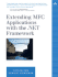 Extending Mfc Applications With the. Net Framework