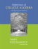 Essentials of College Algebra With Modeling and Visualization