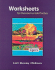 Worksheets for Classroom Or Lab Practice for Beginning Algebra