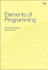 Elements of Programming